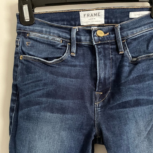 Frame Denim Le High Skinny Step Hem Jeans - Picture 2 of 8